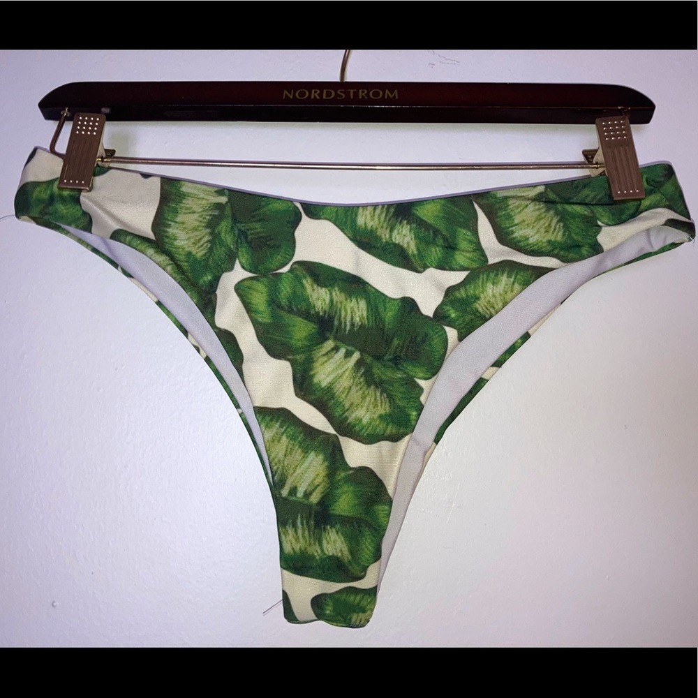 ROMWE Tropical Bikini Bottoms